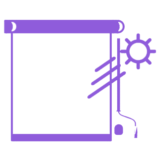 outdoor blinds icon