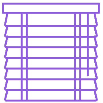 wooden blinds icon